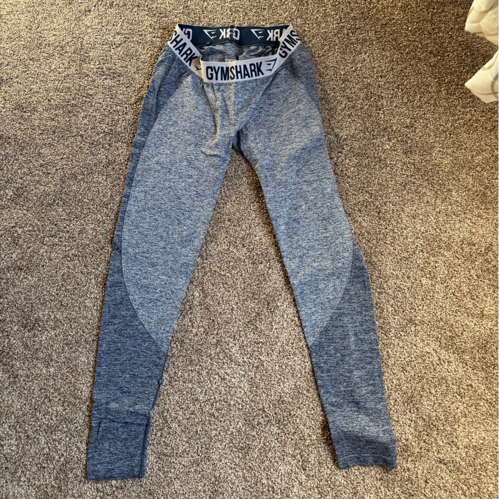Gymshark Heather Blue Leggings